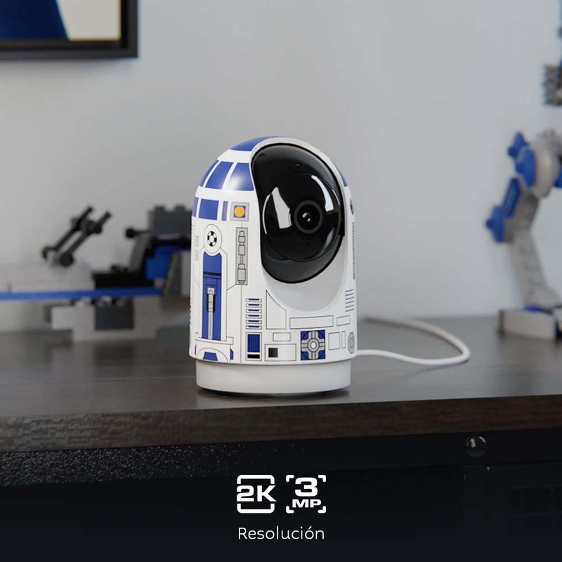 Cámara Inteligente PTZ Wi‑Fi Nexxt Edición Star Wars R2‑D2