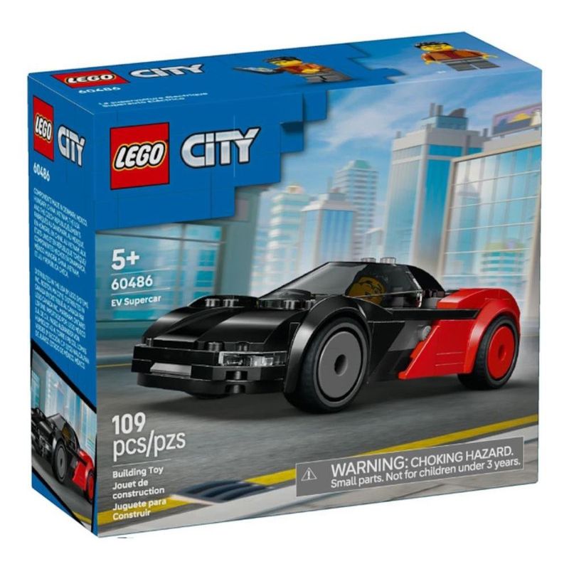 LEGO City Súper Auto Deportivo Eléctrico EV