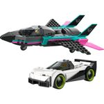 LEGO City Set de Jet vs Auto de Carrera