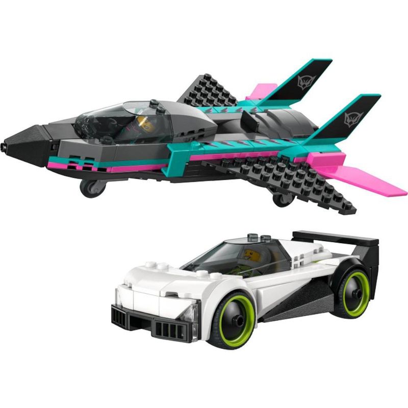 LEGO City Set de Jet vs Auto de Carrera