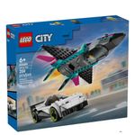 LEGO City Set de Jet vs Auto de Carrera