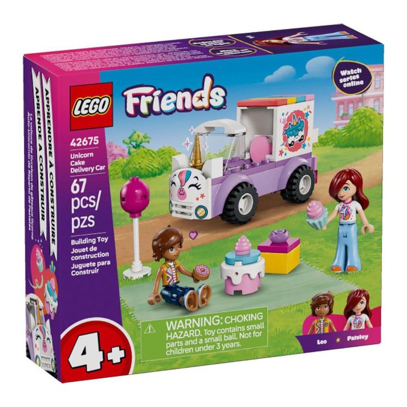 LEGO Friends Vehículo Unicornio de Reparto de Pasteles