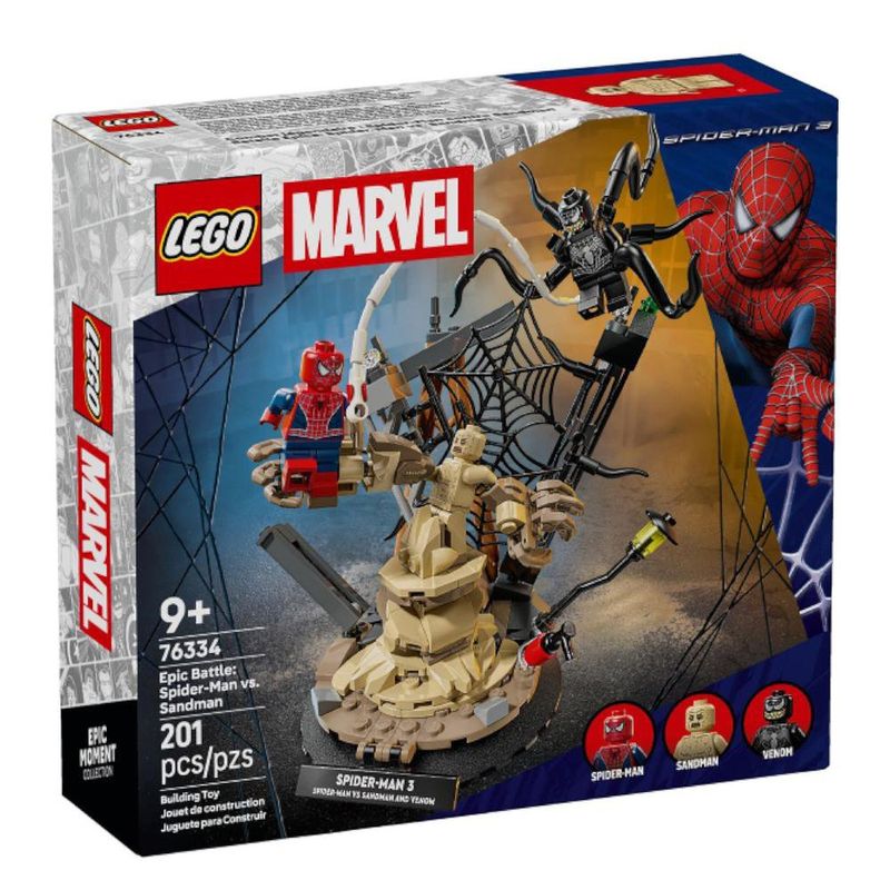 LEGO Marvel Batalla Épica: Spider‑Man contra Sandman y Venom
