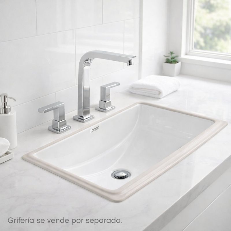 Lavamanos Empotrable American Standard Studio Color Blanco