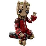 LEGO Marvel Groot con Traje de Saqueador Articulado