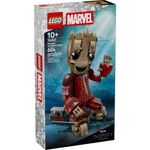 LEGO Marvel Groot con Traje de Saqueador Articulado