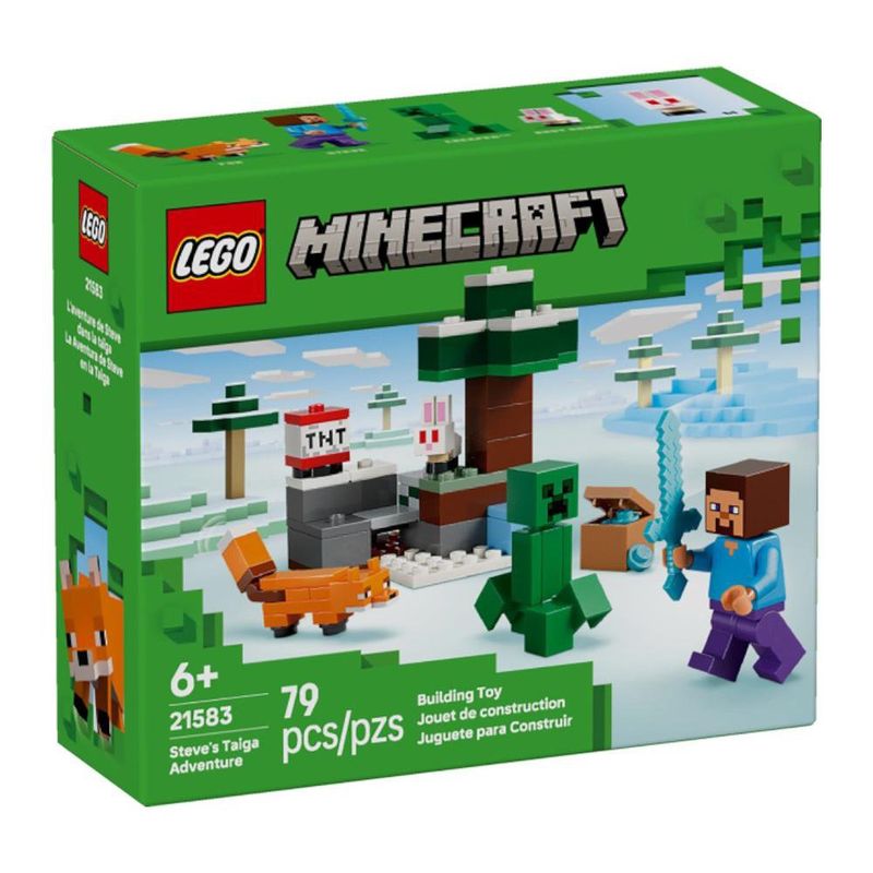 LEGO Minecraft La Aventura de Steve en la Taiga