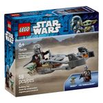 LEGO Star Wars La Moto Speeder del Mandaloriano y Grogu