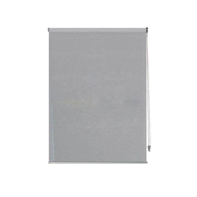 Cortina Enrollable Sheer Gris 90 x 240 cm