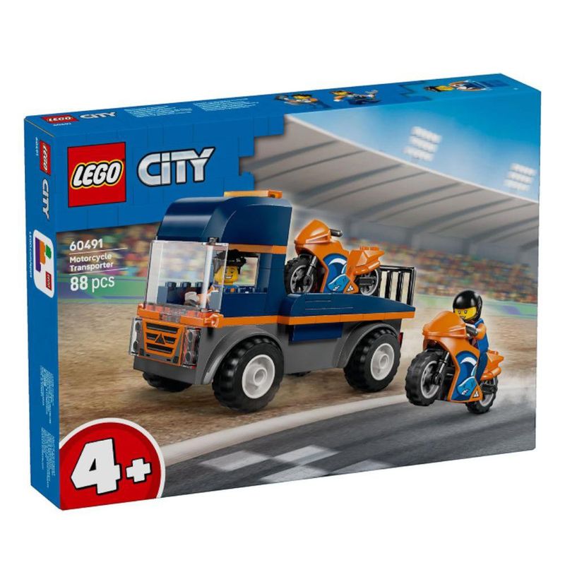 LEGO City Camión de Transporte de Motocicletas