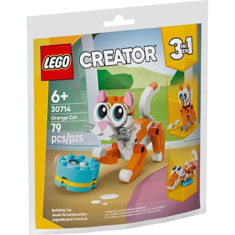 LEGO Creator Adorable Gato Naranja