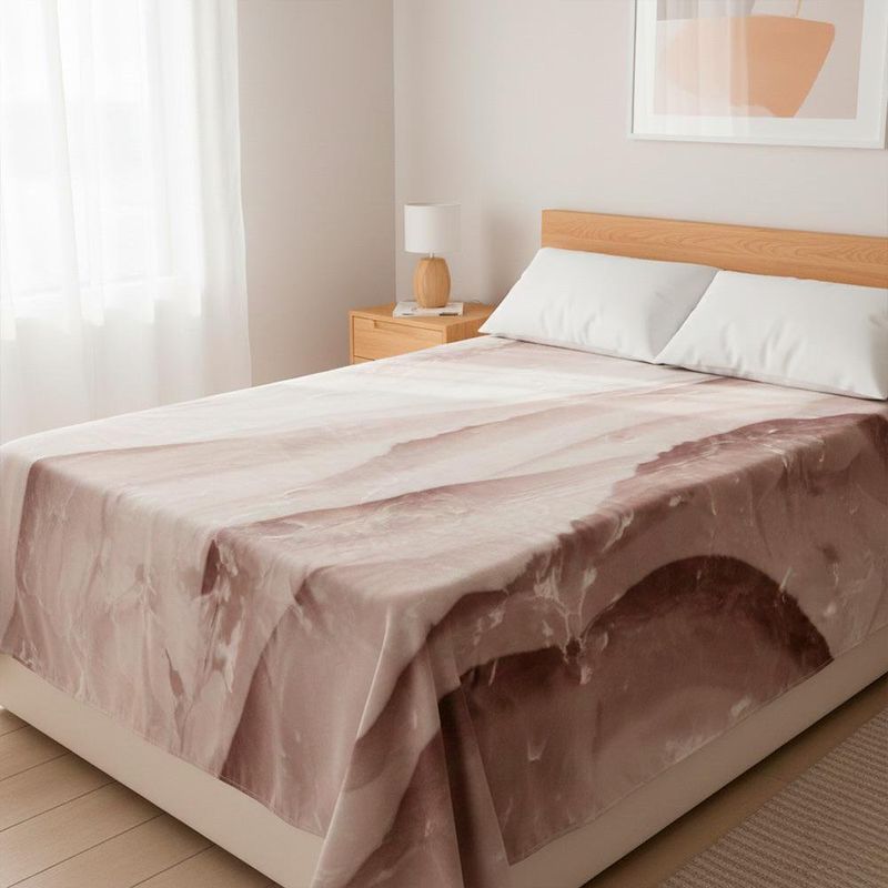 Frazada Super Suave de 200 x 230 cm Color Taupe