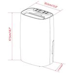 Deshumidificador Blanco 10 L - Rosthal
