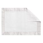 Funda Landon para Almohada de 51 x 91 cm con Borde Gris