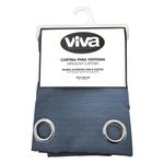 Cortina para Ventana de 140 x 240 cm Color Celeste