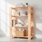 Estantería de Madera Natural