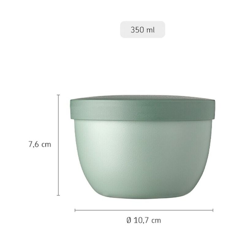 Bowl Snackpot Bento con Tapa Color Salvia Nórdica