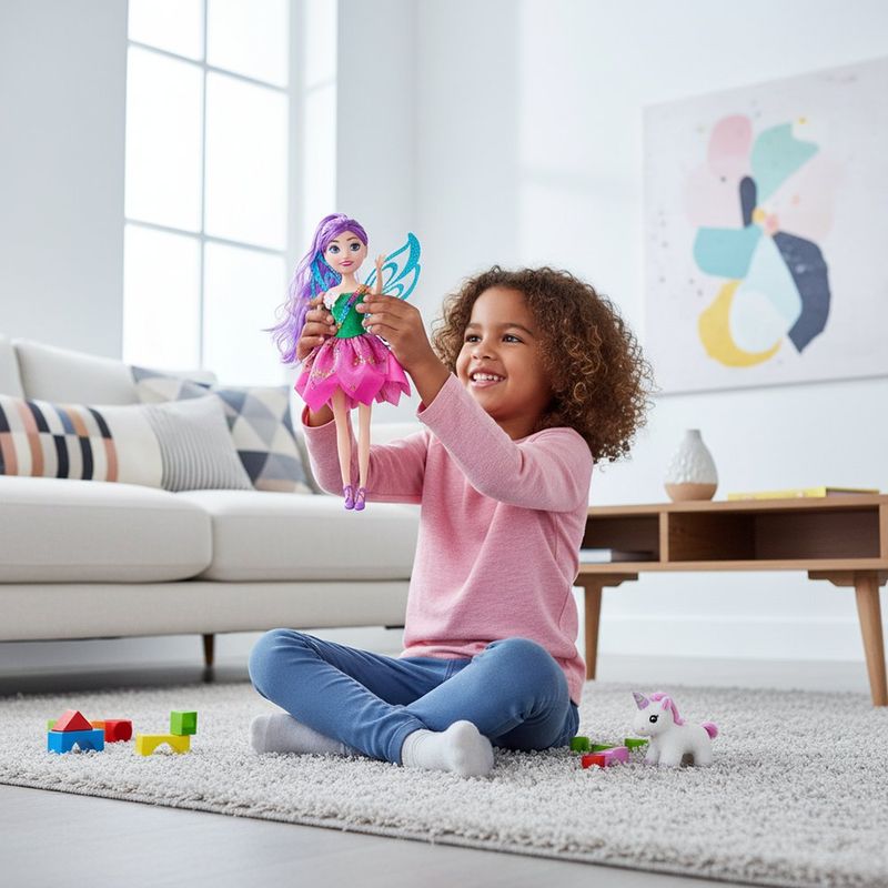 Muñeca con Unicornio