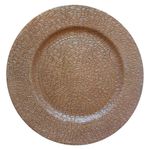 Plato Base de 33 x 33 cm Color Cobre