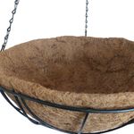 Maceta Colgante de 16 plg con Forro de Fibra de Coco