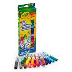 Set de 16 Marcadores Lavables Crayola Pip Squeaks Skinnies Multicolor