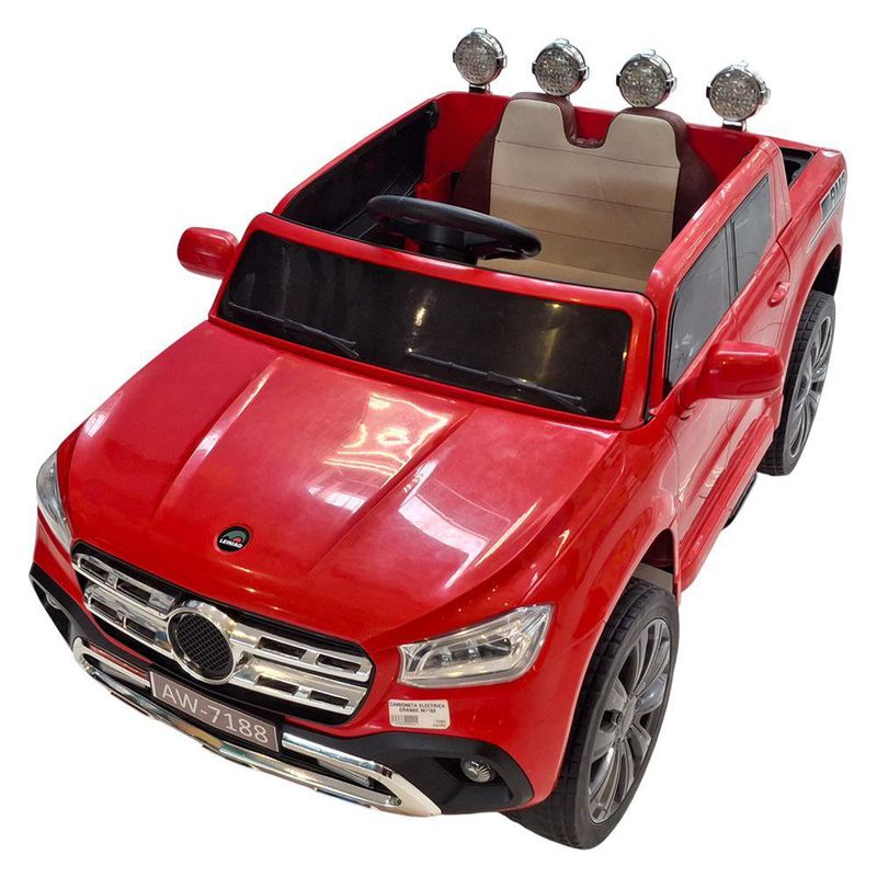 Camioneta Eléctrica Grande con Luces y Sonido Colores Surtidos