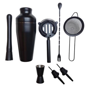 Set de Bar de 8 Piezas en Color Negro