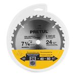 Disco para Corte de Madera 24 Dientes 7-1/4 Plg