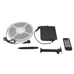 Tira LED TecnoLite IP44 para Exterior con Panel Solar y Control