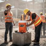 Termo con Dispensador 19 Litros Naranja