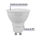 Bombilla LED Base GU10 de 6W MR16 Luz Cálida