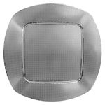 Plato Base de 33 x 33 cm Color Plateado