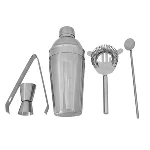 Set de Bar de 5 Piezas en Acero Inoxidable