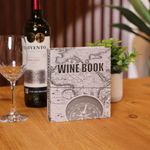 Set de 3 Pzas para Vino en Caja Tipo Libro 16.5X14.5X4 Cm