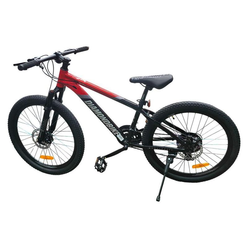 Bicicleta MTB Diamond Bike Alloy de 24 plg con Freno de Disco