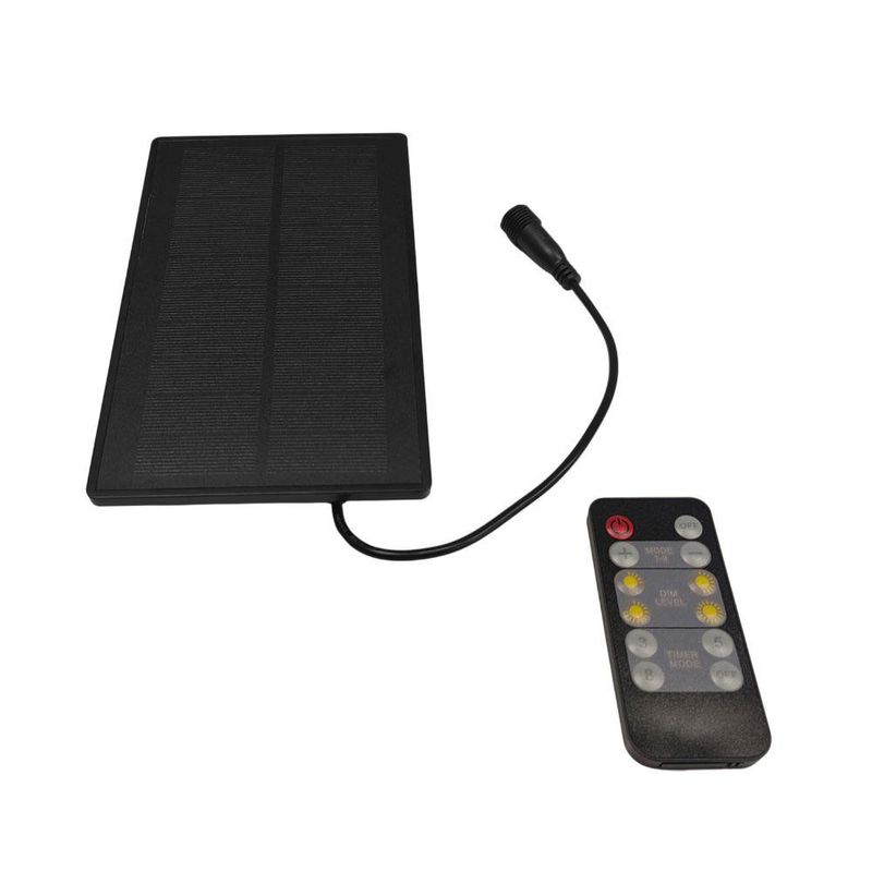 Tira LED TecnoLite RGB IP44 para Exterior con Panel Solar y Control