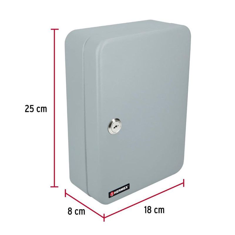 Caja para Llaves con 36 Ganchos