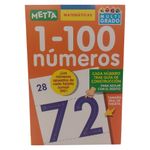 Juego Tarjetas Números del 1 al 100 Metta con Guía de Construcción