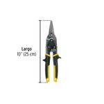 Tijera para Corte de Metales Aviación Recta 10 Plg