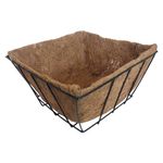 Maceta de 12 plg con Forro de Fibra de Coco