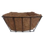 Maceta de 12 plg con Forro de Fibra de Coco