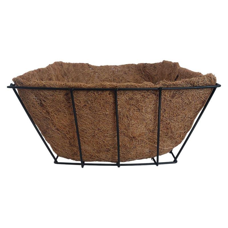 Maceta de 12 plg con Forro de Fibra de Coco