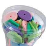 Juego Enlaces Grande con Figuras de Espuma y Cintas Multicolor