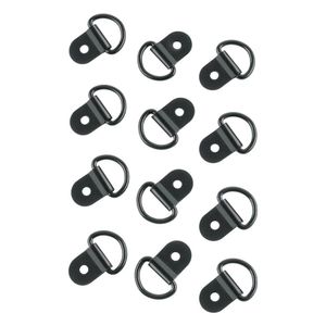 Anclaje Reforzado D-Ring para Red de Carga 1.5 Toneladas 12 Unidades