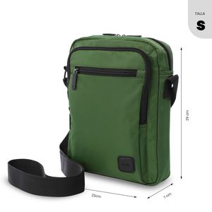 Bolso Crossbody Porta Tablet de 10 Plg Bayonne Verde