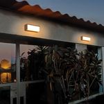 Lámpara Exterior para Pared LED de 24W Modelo Astro Rectangular