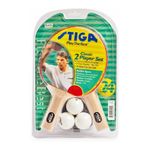 Set de Ping Pong Stiga Classic con 2 Paletas y 3 Pelotas de Entrenamiento