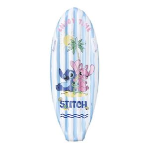 Flotador Inflable Estilo Tabla de Surf Diseño Stitch 112 x 40 x 10 Cm