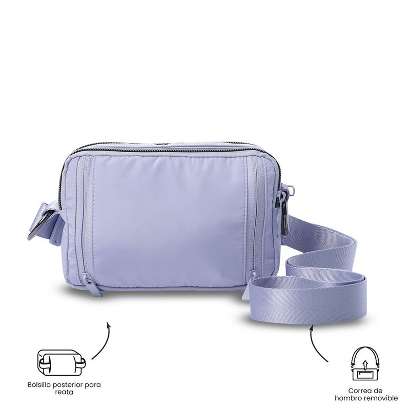 Bolso para Mujer 2 en 1 Funty 3.0 Color Morado