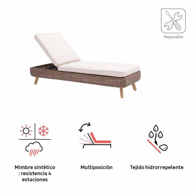 Silla Asoleadora Nerea